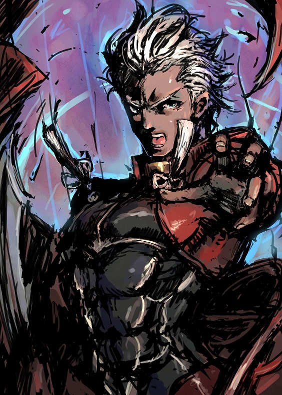 archer (fate and 2 more) drawn by moto_murabito