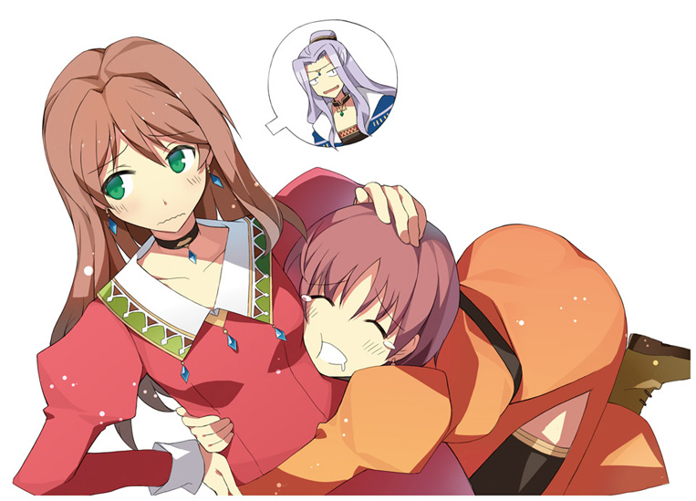 elfir traum, hermina, and eisel weimar (atelier and 1 more) drawn by akisoba