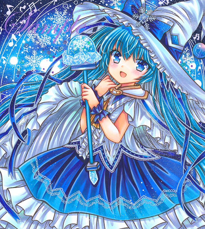 hatsune miku and yuki miku (vocaloid) drawn by rui_(sugar3)