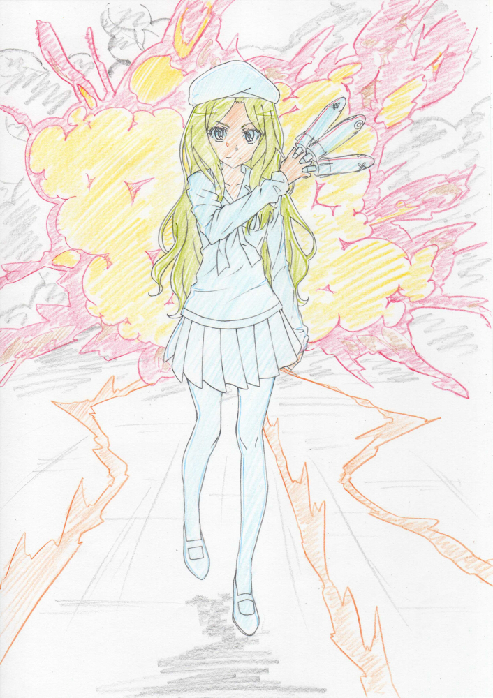 frenda seivelun (toaru majutsu no index and 2 more) drawn by iyakun