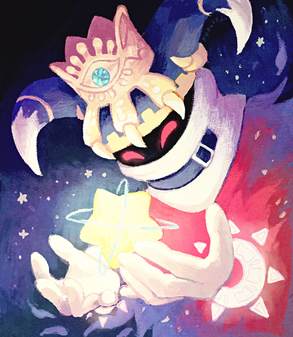 magolor and traitor magolor (kirby and 1 more) drawn by kakuredo_ura