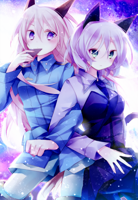 sanya v. litvyak and eila ilmatar juutilainen (world witches series and 1 more) drawn by ibara_riato