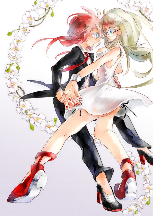 kirino ranmaru and jeanne d'arc (inazuma eleven and 2 more) drawn by tenkatouitsu