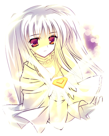 fate testarossa and bardiche (lyrical nanoha and 2 more) drawn by rei_(rei's_room)