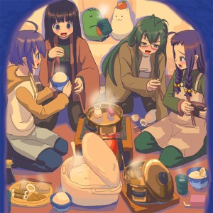 miyazaki nodoka, ayase yue, konoe konoka, saotome haruna, motsu, and 1 more (mahou sensei negima!)