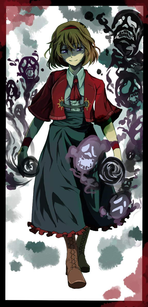 alice margatroid and physalis (touhou and 1 more) drawn by momongaso