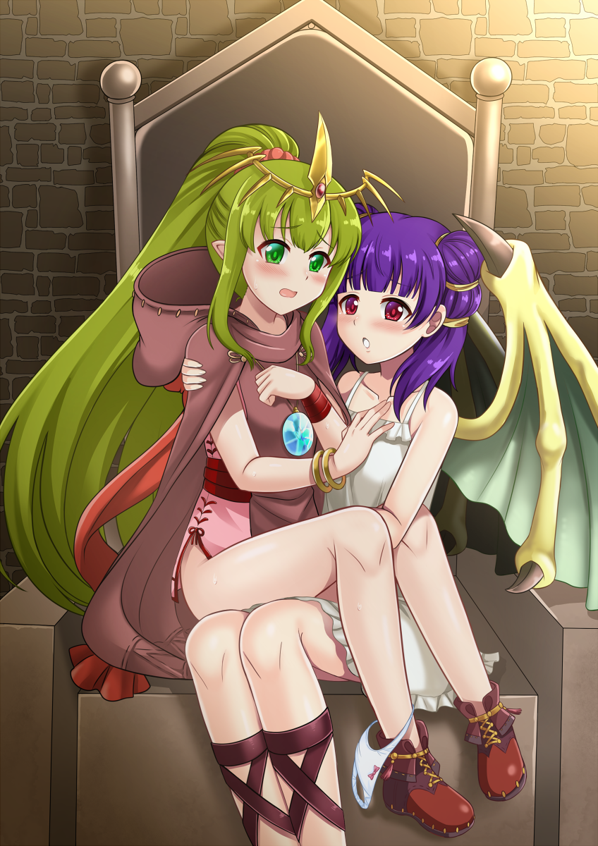 tiki and myrrh (fire emblem and 3 more) drawn by the-sinner