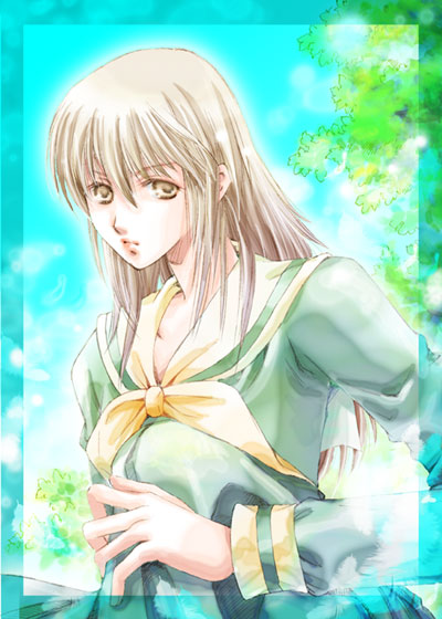 satou sei (maria-sama ga miteru) drawn by amano_masato