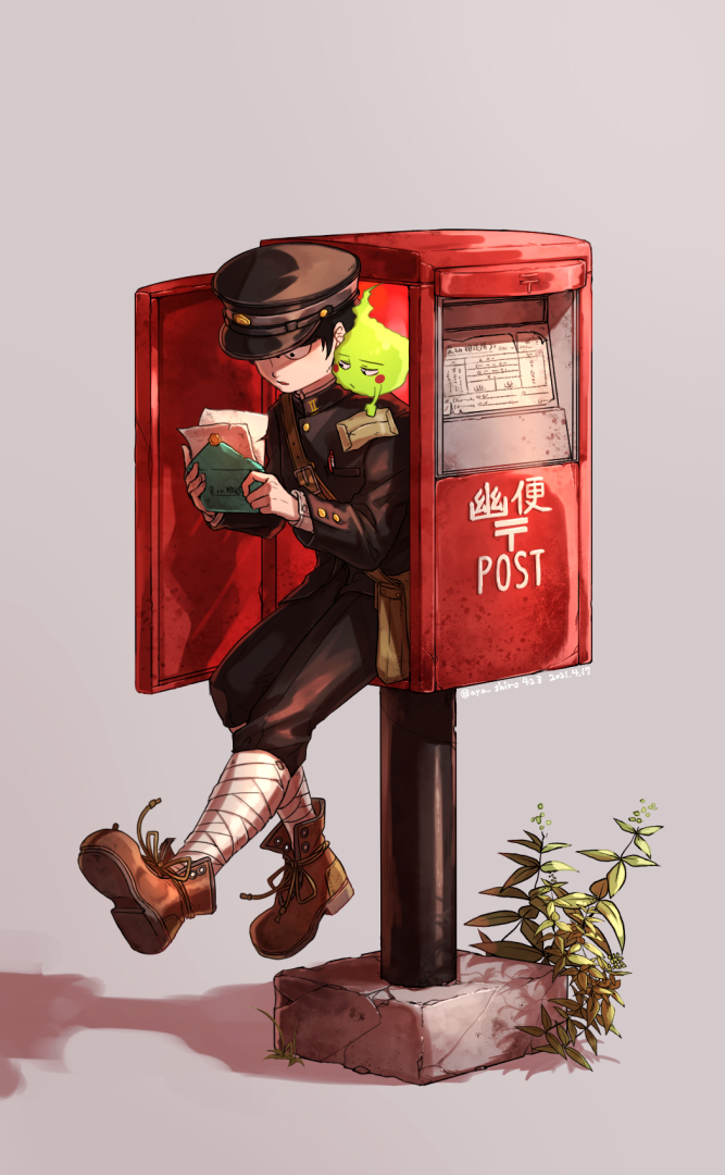 kageyama shigeo and ekubo (mob psycho 100) drawn by aya_shiro423