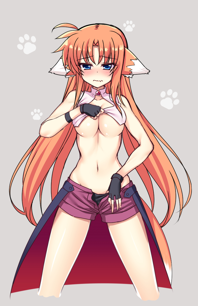 arf (lyrical nanoha and 1 more) drawn by raiou