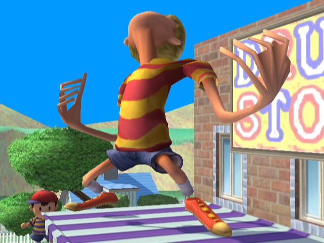 ness and lucas (super smash bros. and 3 more)