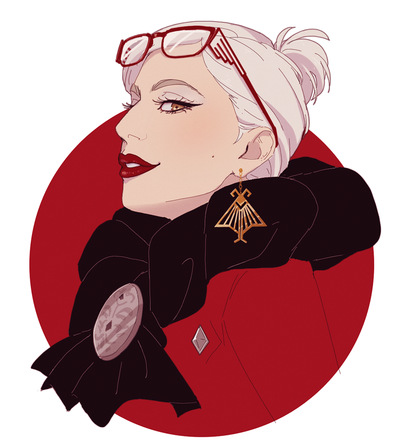 jeanne (bayonetta and 1 more) drawn by hanpetos