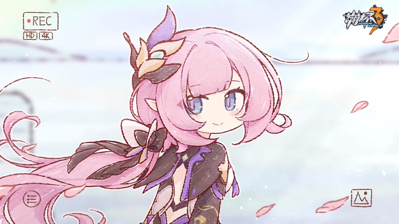 elysia (honkai and 1 more) drawn by eta