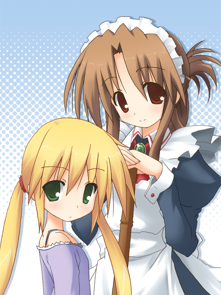 sanzen'in nagi and maria (hayate no gotoku!) drawn by kohinata_sora