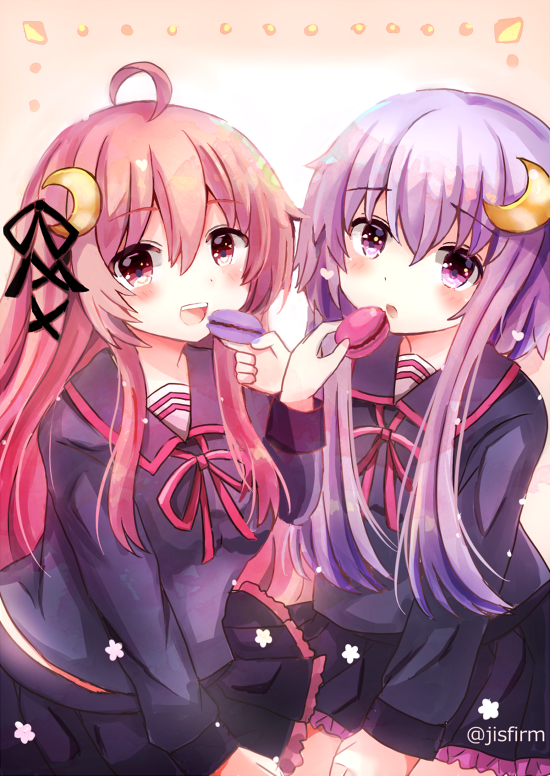 uzuki and yayoi (kantai collection) drawn by mazeru_(jisjifin)