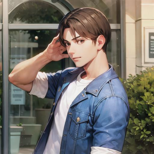 sie kensou (the king of fighters and 1 more)