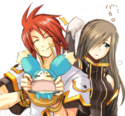 tear grants, luke fon fabre, and mieu (tales of and 1 more)