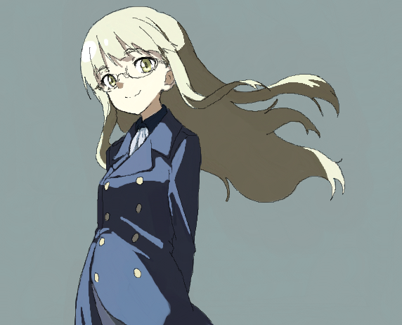 perrine h. clostermann (world witches series and 1 more) drawn by shiratama_(hockey)