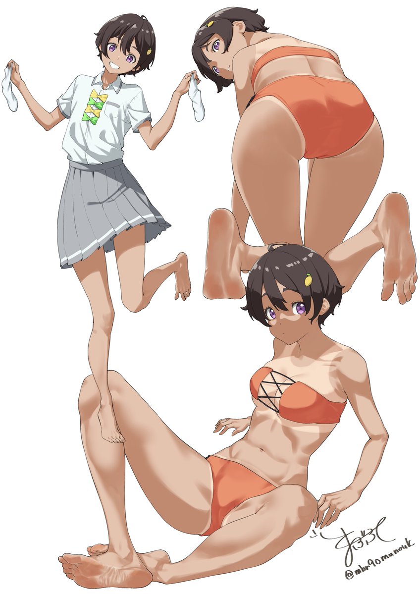 yakishio lemon (make heroine ga oo sugiru!) drawn by maburoku