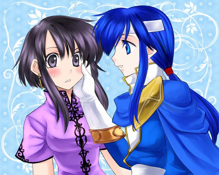 seliph and larcei (fire emblem and 1 more) drawn by bo_(774berry)