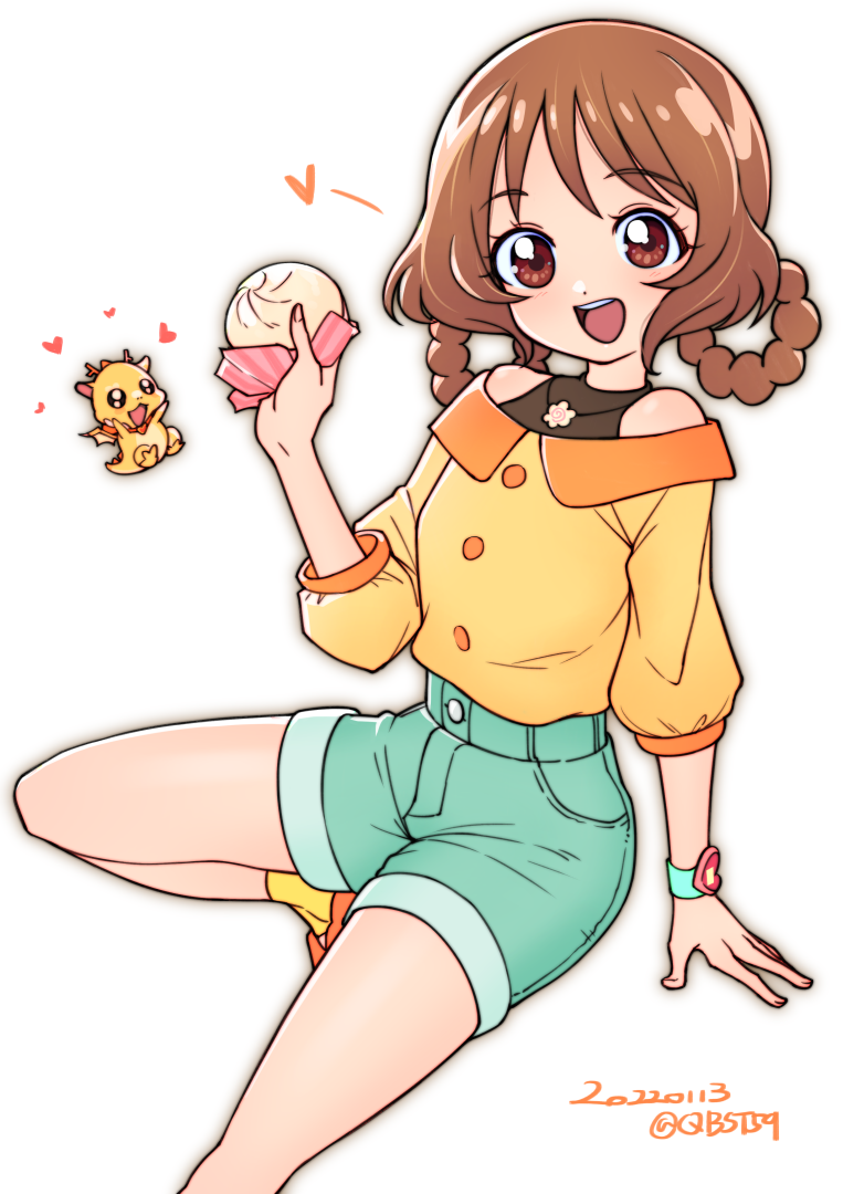 hanamichi ran and mem-mem (precure and 1 more) drawn by sabum