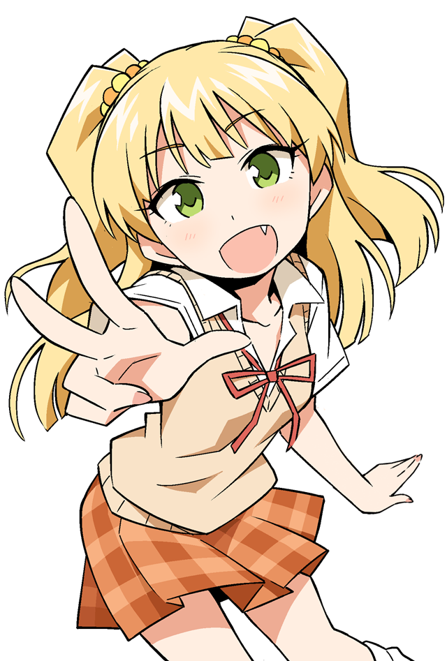 jougasaki rika (idolmaster and 1 more) drawn by anbe_masahiro
