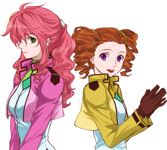 feldt grace and mileina vashti (gundam and 1 more) drawn by higi_(rodriguez)