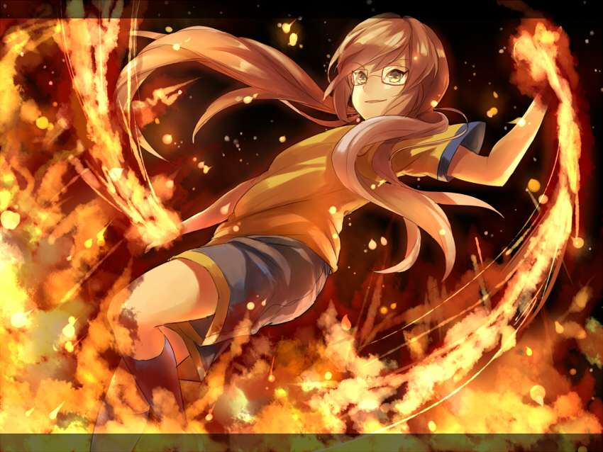 kirino ranmaru (inazuma eleven and 2 more) drawn by oyu_cocoa