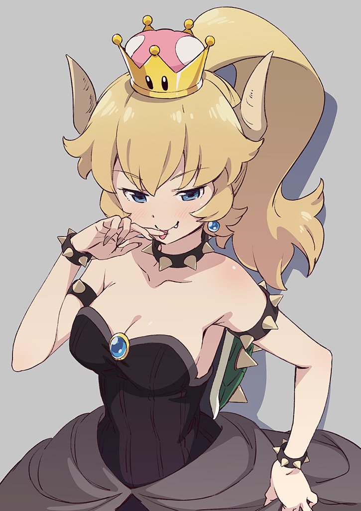 bowsette (mario and 1 more) drawn by kanzaki_hiro
