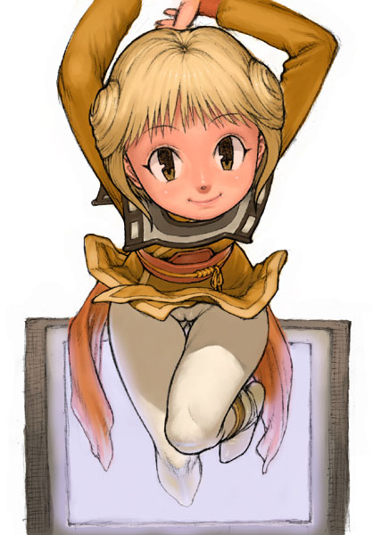 amano ai (den'ei shoujo) drawn by maagori