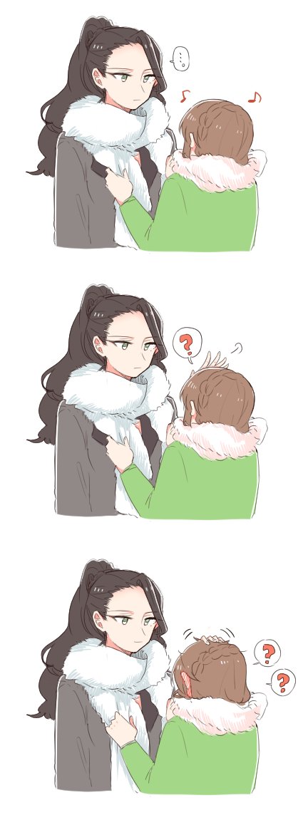 senkawa chihiro and executive mishiro (idolmaster and 1 more) drawn by bowwow_(hamju94)