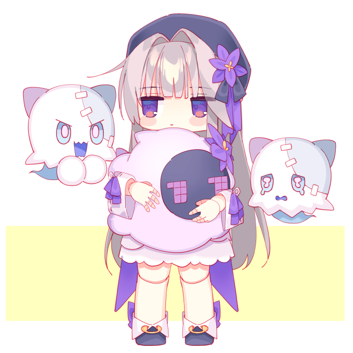 herta and wubbaboo (honkai and 1 more) drawn by koori