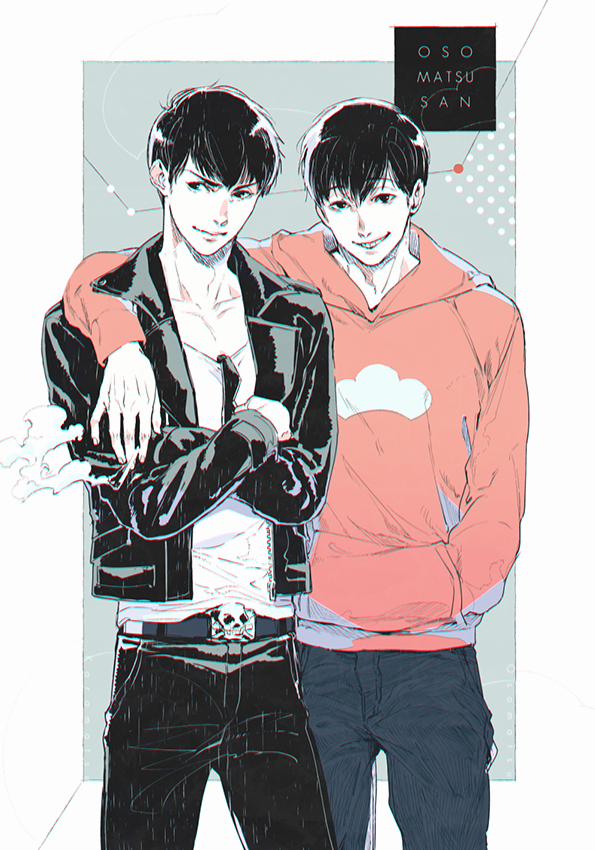 matsuno osomatsu and matsuno karamatsu (osomatsu and 1 more) drawn by ichino_(1no)