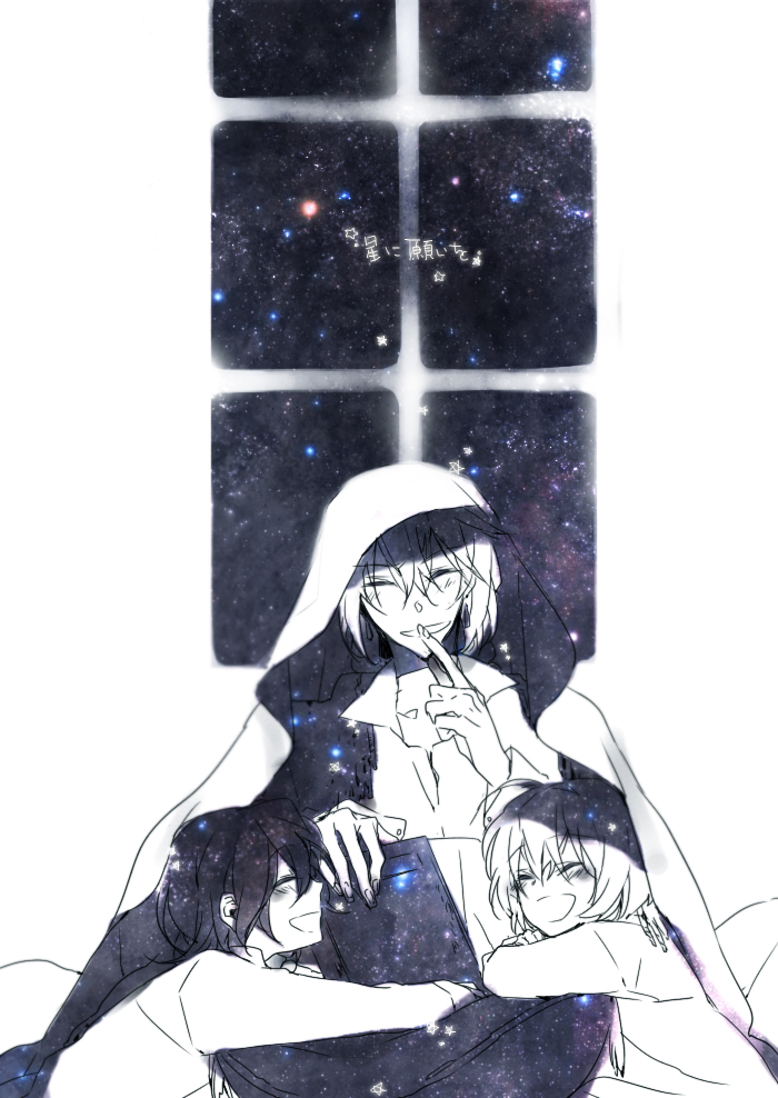 gilbert nightray, vincent nightray, and jack vessalius (pandora hearts) drawn by ruru_(yuzu812)
