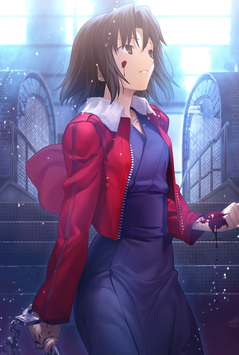 ryougi shiki (kara no kyoukai) drawn by takeuchi_takashi