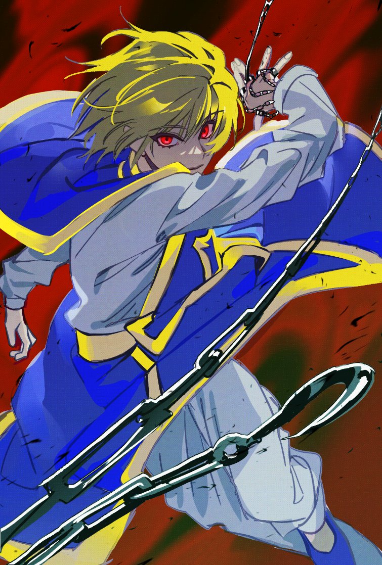 kurapika (hunter x hunter) drawn by ill_(7_hr)