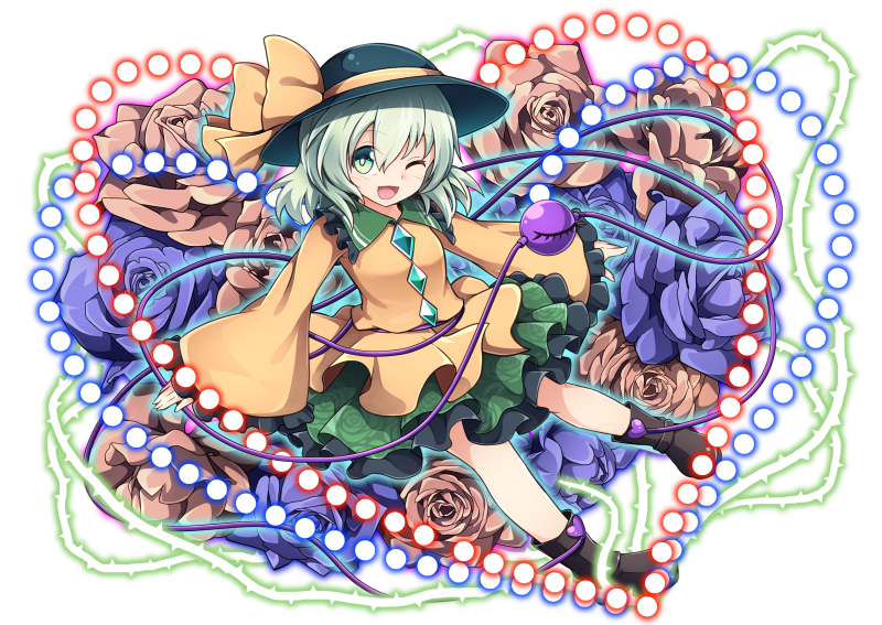 komeiji koishi (touhou) drawn by nogisaka_kushio
