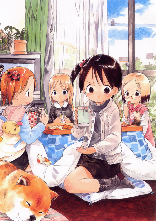 itou chika, matsuoka miu, ana coppola, sakuragi matsuri, john, and 2 more (sanrio and 1 more) drawn by barasui