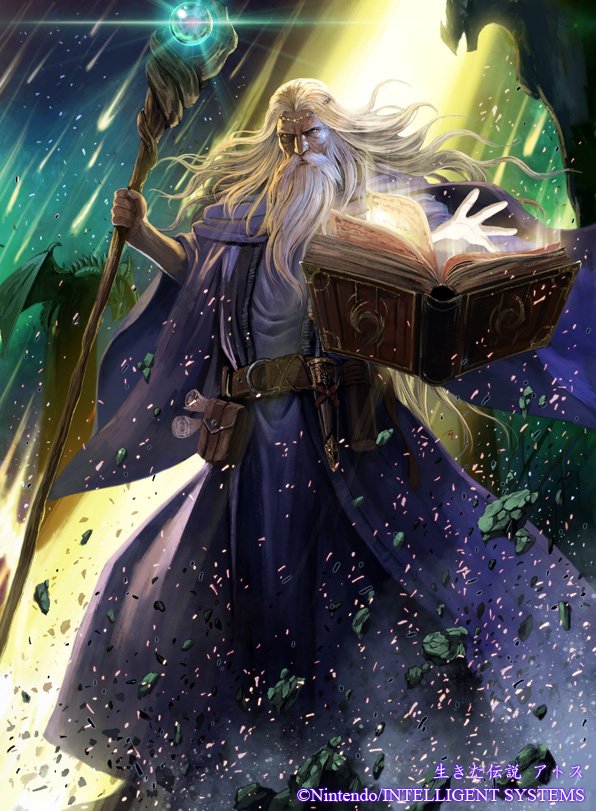 athos (fire emblem and 2 more) drawn by soeda_ippei