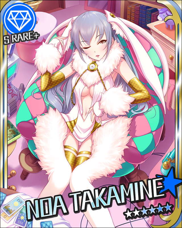 takamine noa and usa-chan robot (idolmaster and 1 more)