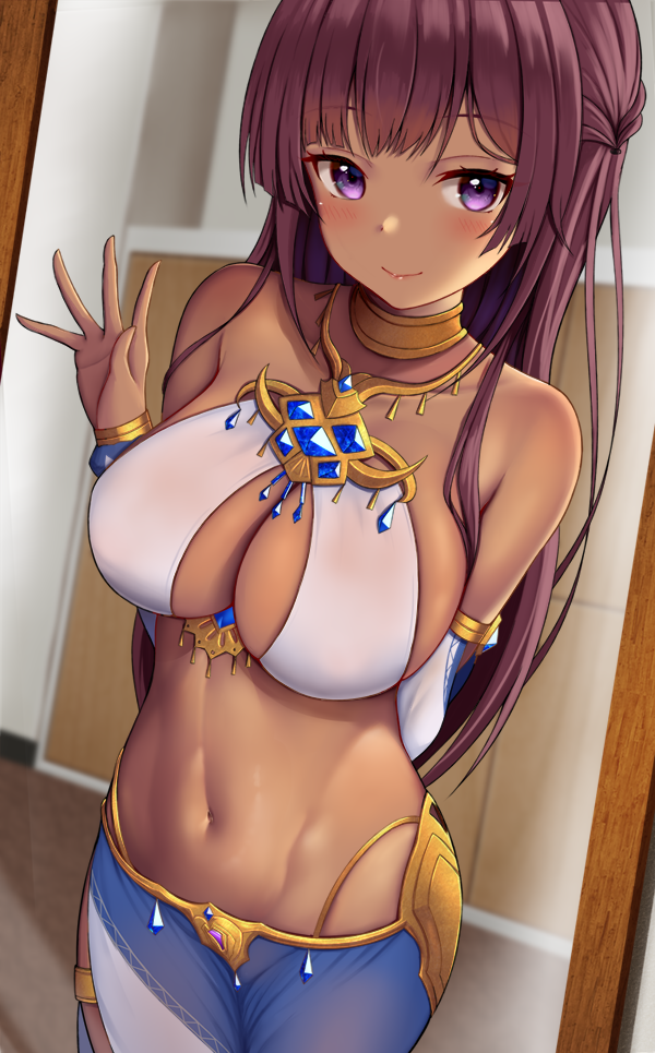 fatima betrorum (alice gear aegis) drawn by zukky