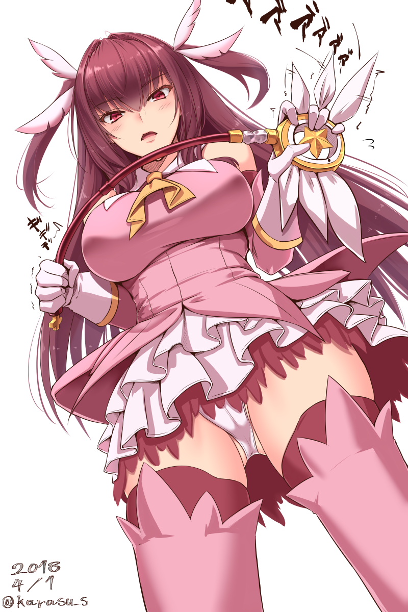 illyasviel von einzbern, scathach, prisma illya, and magical ruby (fate and 2 more) drawn by akitsuki_karasu
