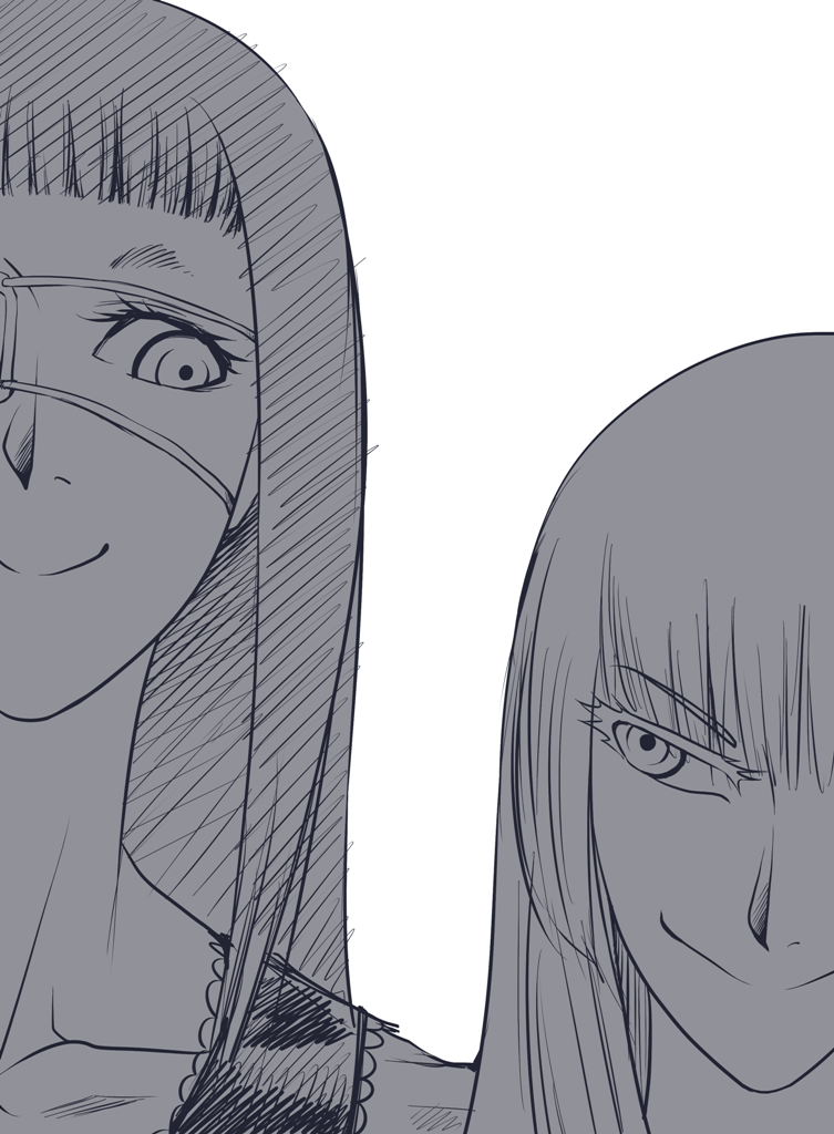 koko hekmatyar and sofia valmer (jormungand) drawn by c.l.u.