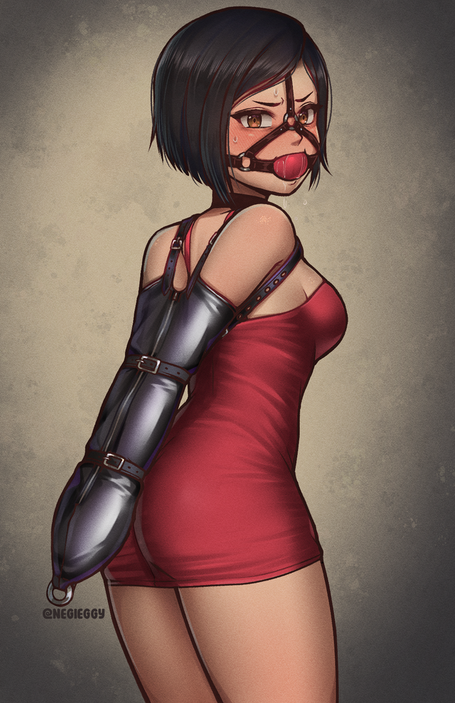 ada wong (resident evil and 1 more) drawn by negi_(liquidu)