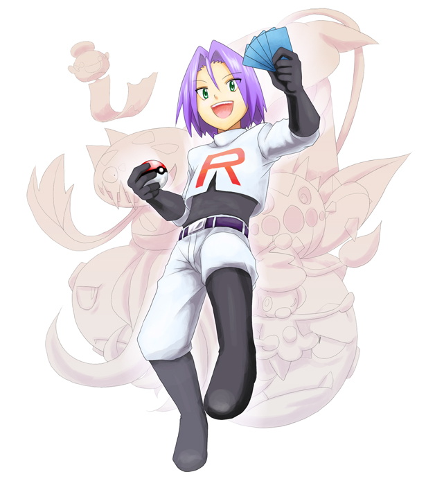 james, chimecho, weezing, victreebel, mime jr., and 1 more (pokemon and 1 more) drawn by meguri