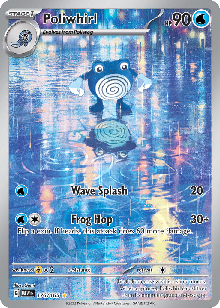 poliwag and poliwhirl (pokemon and 1 more) drawn by gemi