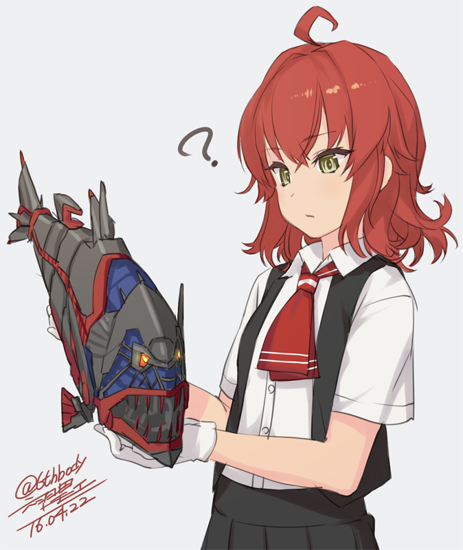 arashi and storm causer (kantai collection and 2 more) drawn by rokuwata_tomoe