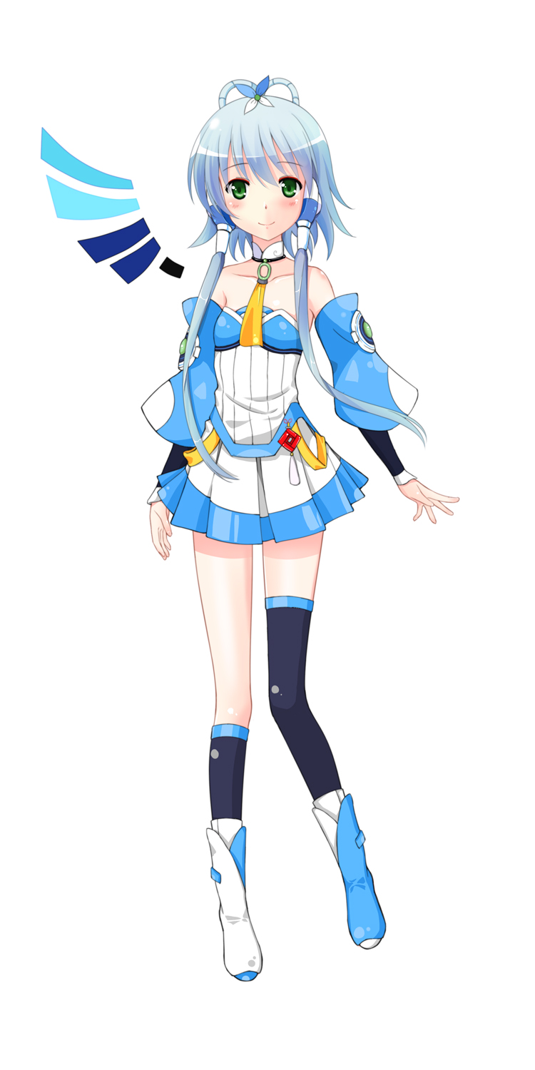 luo tianyi and luo tianyi v3 (vocaloid and 1 more) drawn by wulock