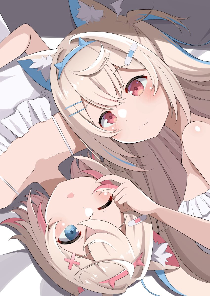 fuwawa abyssgard and mococo abyssgard (hololive and 1 more) drawn by nero_(starlightbrakerexfb)