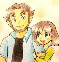 may and professor birch (pokemon and 1 more) drawn by 36k8n